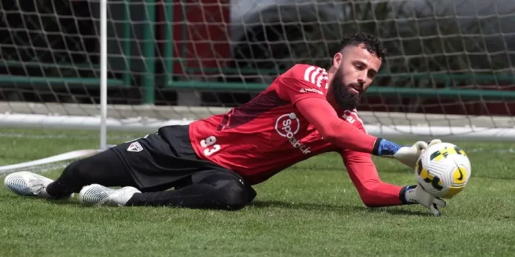 Escalação do São Paulo: Jandrei treina e deve voltar contra o América-MG