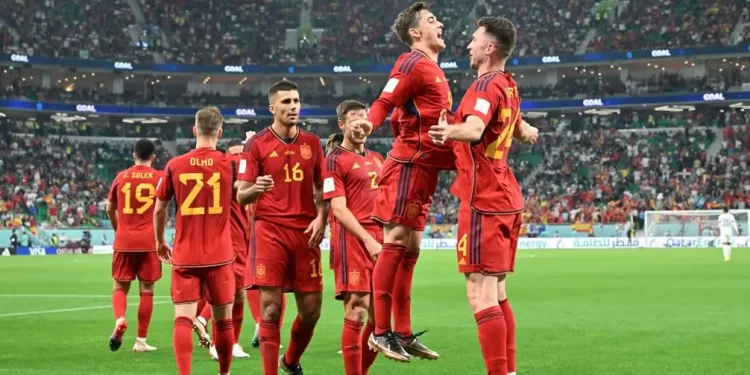 Espanha dá show contra a Costa Rica e aplica maior goleada da Copa até agora