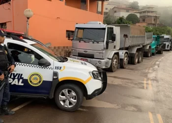 Homens são presos em flagrante por mineração ilegal em Itabirito, na Região Central de MG