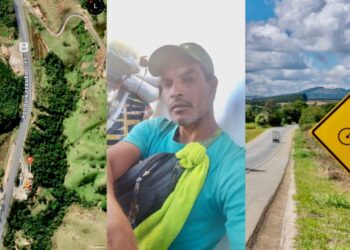 Ciclista que saiu da Argentina de bicicleta desaparece na BR 381 em Minas Gerais