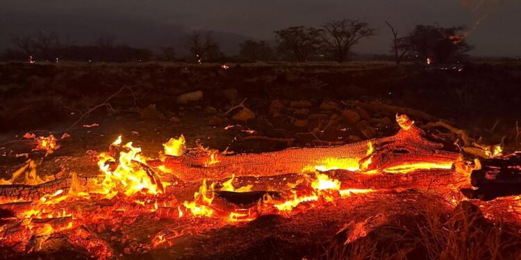Novo balanço: sobe para 55 o número de mortos em incêndio no Havai