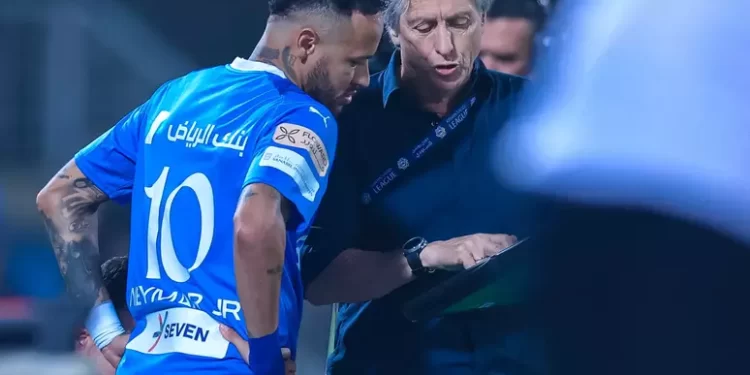 Neymar pede contratação de técnico brasileiro para o Al Hilal. Veja quem o jogador indicou.