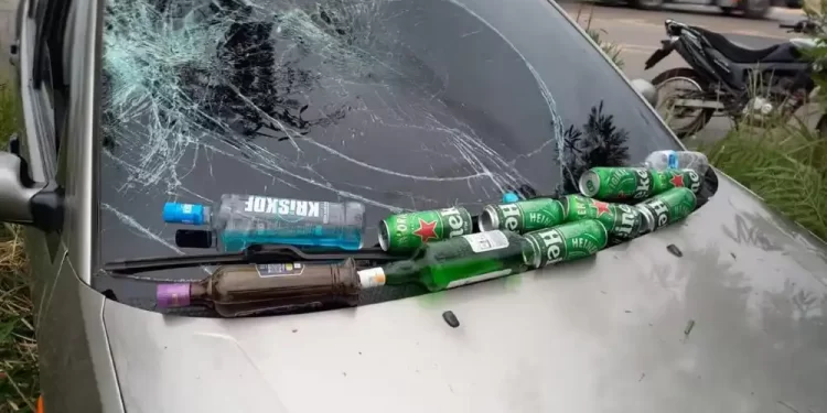 Guarda municipal é atropelado por suposto PM com sintomas de embriaguez em BH