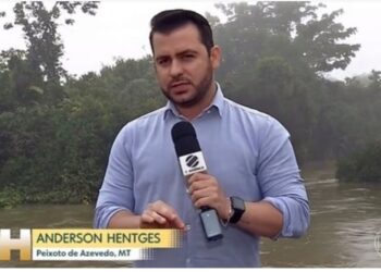 Repórter  da TV Centro América  morre após bater carro em obra de estrada em Sinop MT