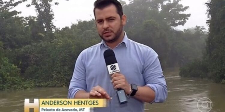 Repórter  da TV Centro América  morre após bater carro em obra de estrada em Sinop MT