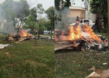 Monomotor cai em praça e mata 5 pessoas em Jaboticabal; avião estava acima da capacidade autorizada pela Anac