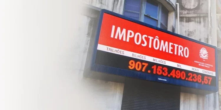 Brasileiros pagaram  mais de R$ 3 trilhões em impostos em 2023, mostra Impostômetro