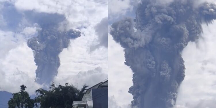 Vulcão entra em erupção na Indonésia e cinzas atingem 3 quilômetros de altura