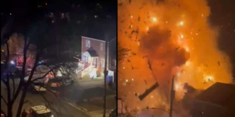 Casa explode enquanto polícia tentava cumprir mandado de busca, nos Estados Unidos