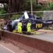 Veja imagens de mobilização após helicóptero ‘cair’ no Anel Rodoviário