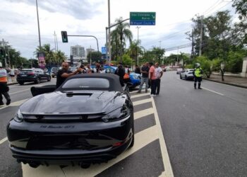 Ladrão é baleado por policial civil aposentado em assalto a Porsche na Lagoa, diz PM