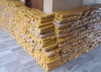 Polícia Militar apreende 3 toneladas de maconha escondidas em sacas de arroz
