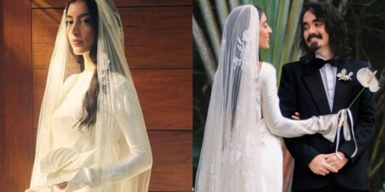 Maju Trindade e Mateus Asato se casam com festa na Bahia