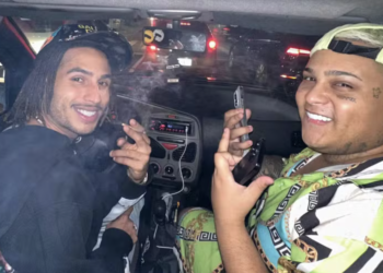 MC Ryan SP e Matuê batem carro em passeio pelas ruas