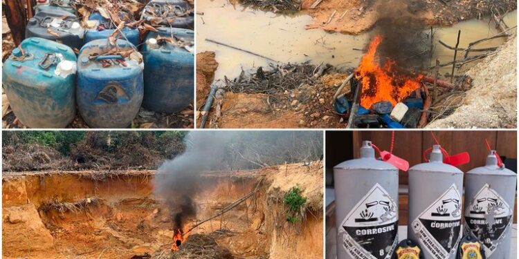 Megaoperação destrói infraestrutura criminosa na Terra Indígena Yanomami