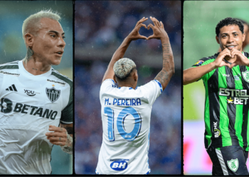 Fim de semana termina com vitórias dos times mineiros no Brasileirão