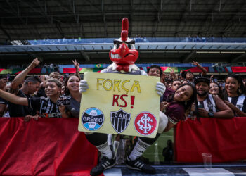 Atlético coloca mais de 30 mil torcedores na Arena MRV em prol da solidariedade