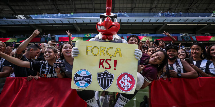 Atlético coloca mais de 30 mil torcedores na Arena MRV em prol da solidariedade