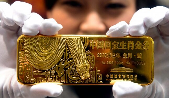 A China está a comprar ouro como se não houvesse o amanhã