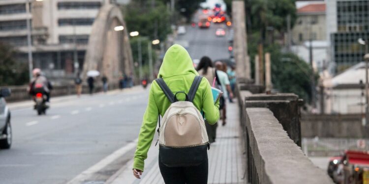 BH registra menor temperatura do ano e sensação térmica de -4,8ºC; veja previsão