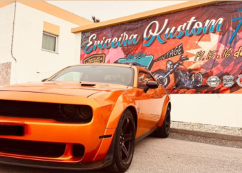 Entrada livre. Ericeira Kuston Fest reuni relíquias, clássicas americanas, motos e carros customizados