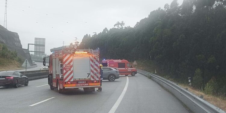 Última Hora: Carro perde o controle e deixa condutor ferido em Vila Nova de Gaia