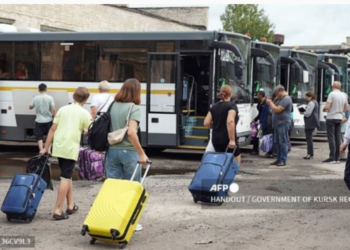 Rússia ordena retirada de 76 mil pessoas de região no sul invadida por Ucrânia