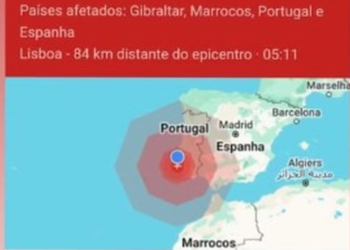 A terra tremeu em Portugal. Terremoto de magnitude 5,4 atinge Lisboa e acorda país na madrugada desta segunda feira