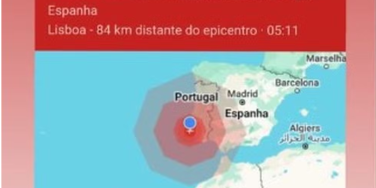 A terra tremeu em Portugal. Terremoto de magnitude 5,4 atinge Lisboa e acorda país na madrugada desta segunda feira