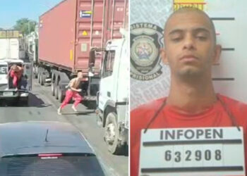 Detento que fugiu de viatura policial na Grande BH é recapturado pela polícia