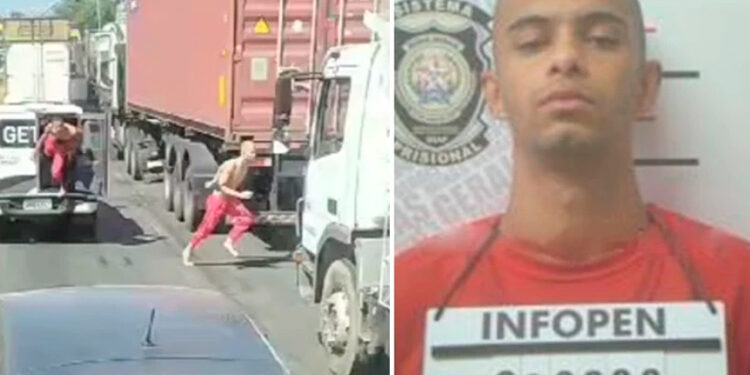 Detento que fugiu de viatura policial na Grande BH é recapturado pela polícia