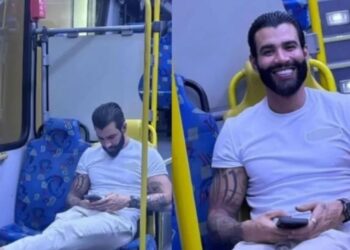 “Não tá fácil pra ninguém” Gusttavo Lima é flagrado andando de ônibus. Entenda