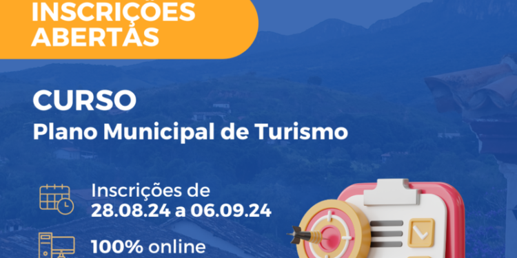 Inscrições abertas para curso gratuito de Turismo a distância em Minas Gerais