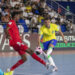 Brasil goleia Cuba na estreia na Copa do Mundo de futsal: 10 a 0