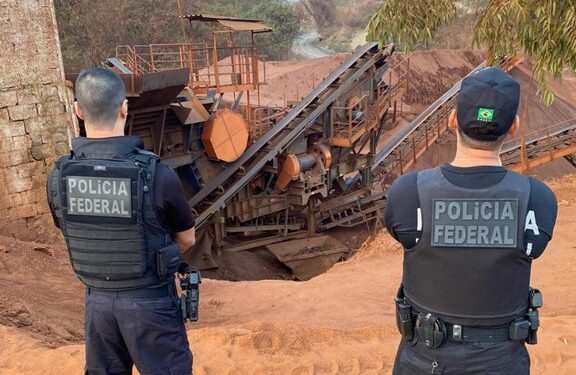 Polícia Federal deflagra operação contra extração mineral ilegal em MG