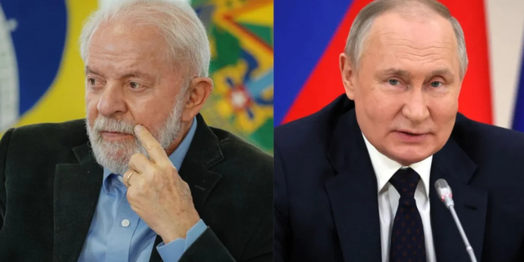 Putin ofereceu ajuda para combate a incêndios no Brasil em ligação com Lula, diz Kremlin