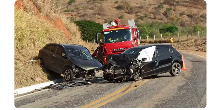 Idoso de 65 anos morre na hora em acidente na BR-259 em Governador Valadares