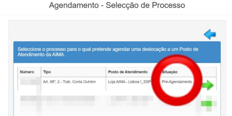 Imigração : Manifestações de Interesse submetidas a partir de 01 de Maio de 2023 foram atualizadas. “PRÉ AGENDAMENTO”