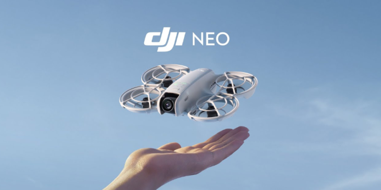DJI lança novo drone que cabe na palma da mão