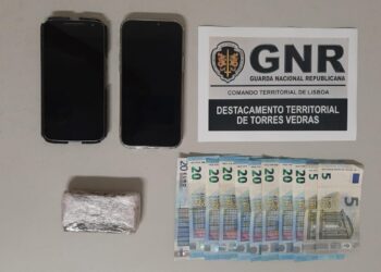 Portugal: GNR prende homem de 31 anos por tráfico de drogas em Torres Vedras