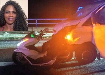 Brasileira de 42 anos morre em acidente de moto a caminho do trabalho