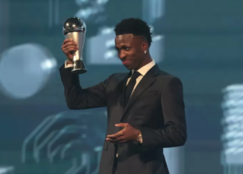 Brasileiro Vini Jr. vence prémio ‘The Best’ de melhor Jogador do Mundo
