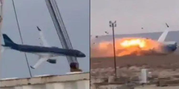 Avião fabricado no Brasil cai no Cazaquistão com 67 pessoas a bordo