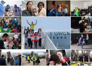 Brasil registra a maior operação de resgate de brasileiros no Líbano.” A maior já feita pelo país”
