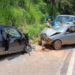 Acidente entre dois carros faz quatro vítimas na BR-267, em Minas Gerais