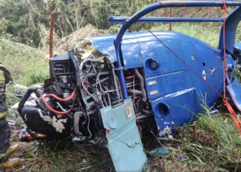 Veja quem são as vítimas do helicóptero  que caiu com 4 pessoas em Caieiras SP