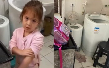 Madrasta usou brinquedos e banco para induzir enteada a se afogar em máquina de lavar