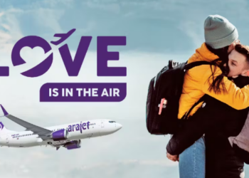 Arajet premia namorados com até 50% de desconto no Dia dos Namorados