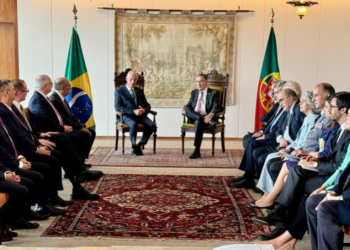 Supremo Tribunal Federal do Brasil recebe presidente de Portugal e reforça laços que unem os dois países