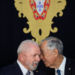 Lula recebe presidente de Portugal no Palácio do Planalto em Brasília